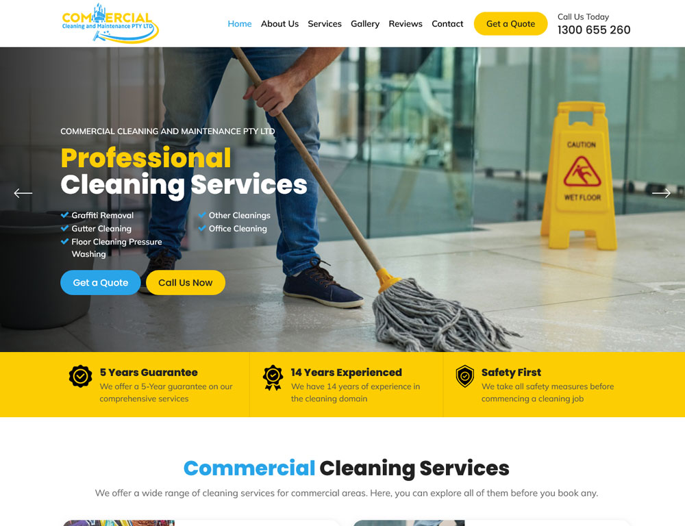 Commercial Cleaning and Maintenance Pty Ltd